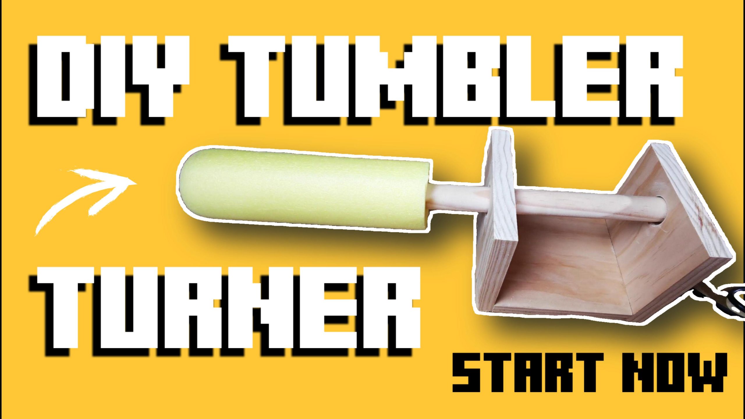 DIY Tumbler Turner