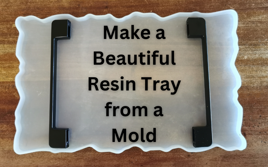 Crafting a Stunning Resin Tray with Handles: A Journey into the Dirty Pour Technique 🌟