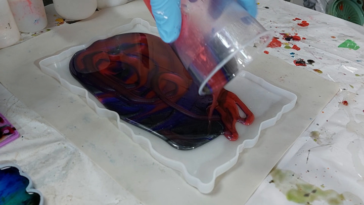 resin tray ring technique
